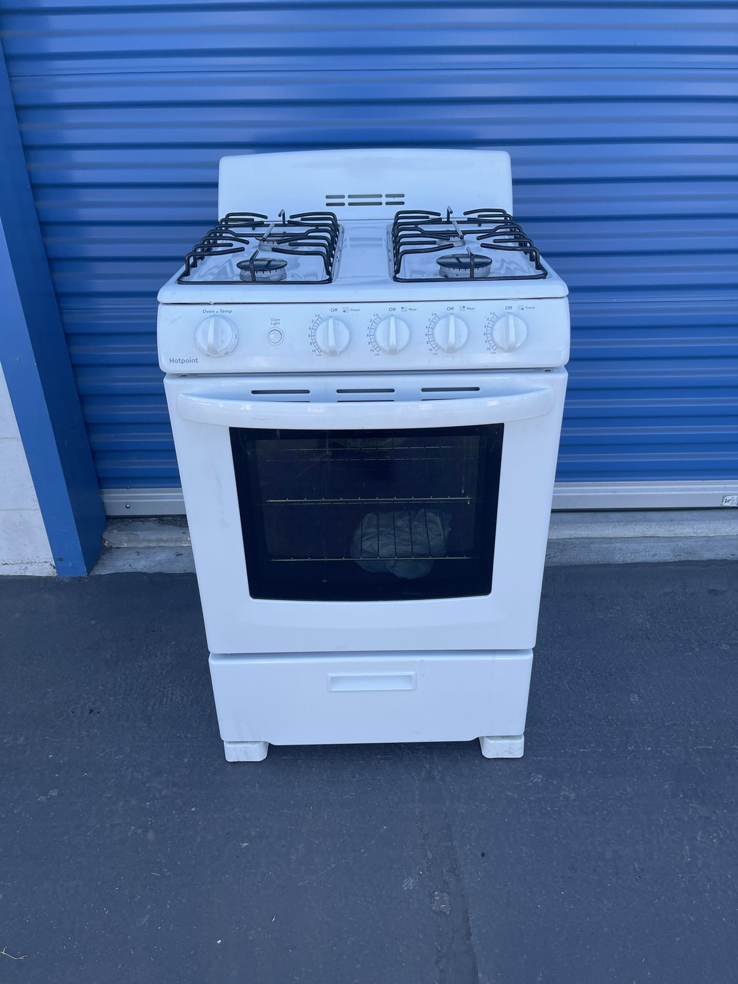 24” Inches HOTPOINT  Gas STOVE RANGE OVEN ** Warranty **Free Delivery  ESTUFA HORNO  Cocina 