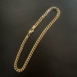 Real Gold no fake 14 k solid gold bracalete