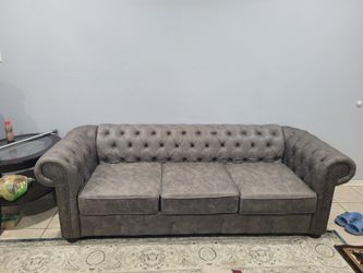 Two gray color's Sofas