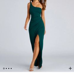 Hunter Green Dress