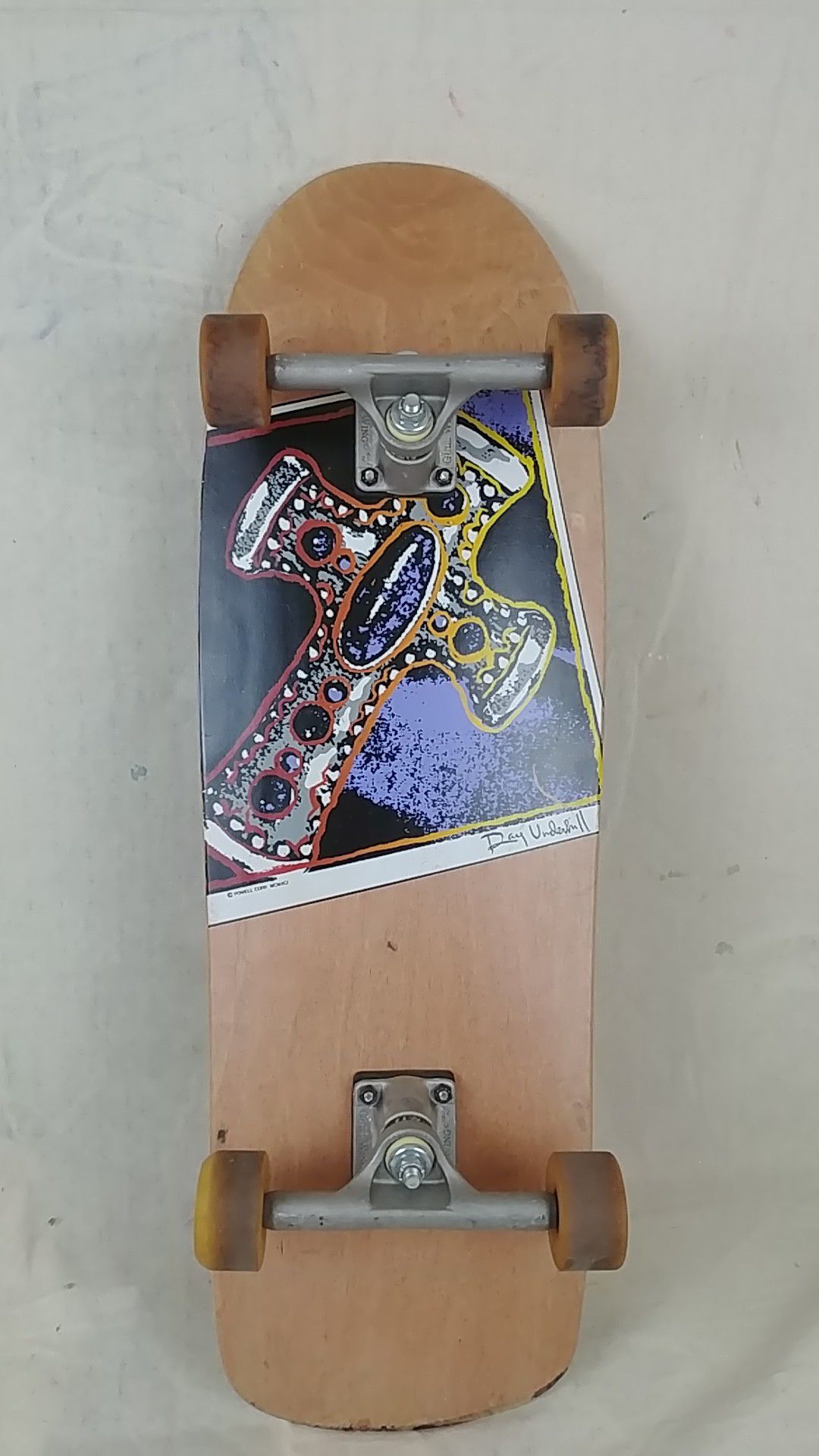 Vintage Ray Underhill 1991 Complete Skateboard