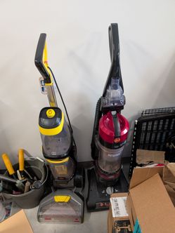 Bissell ProHeat 2X Upholstery Deep Cleaner, Vacuum Cleaner Hoover Windtunnel Rewind