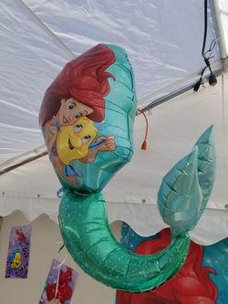 Ariel birthday party decorations