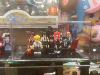 ChainsawMan lego type figures set