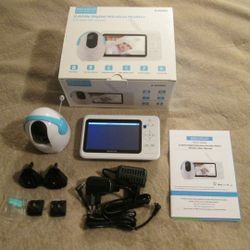 Baby Monitor With Screen And Accessories

