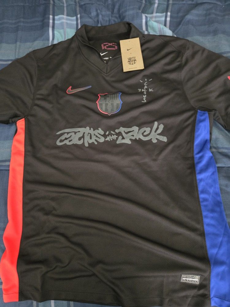 Barcelona × Travis Scott Jersey 