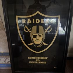 Framed Raiders Poster