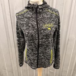 Women's Black and Gray Pullover Size M