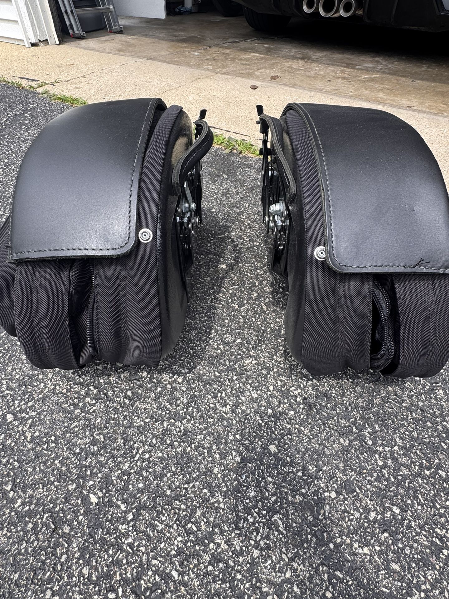 Harley Davidson Leather Pros Saddlebags M8 Low Rider S
