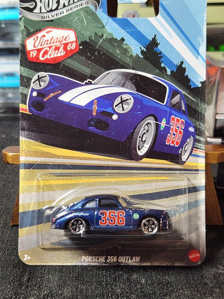 Hot Wheels Silver Series Porsche 356 Outlaw (Full Metal)