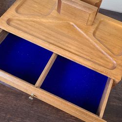 MCM Walnut Men's Valet Box Mid Century Modern