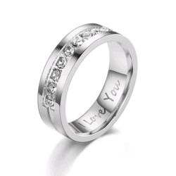 white gold diamond  ring 14 kt real diamonds 