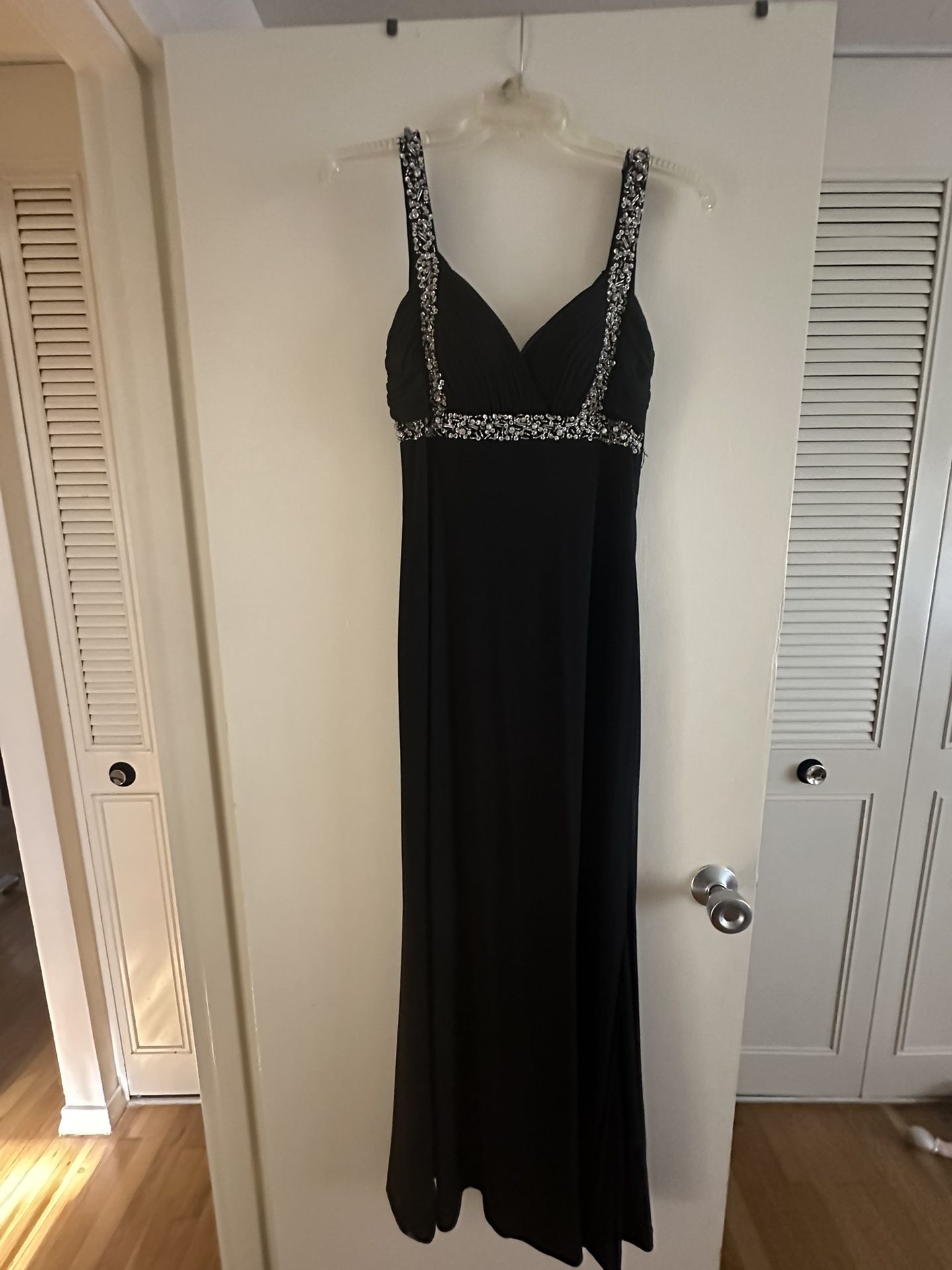 Black Evening Dress / Gown Size 4