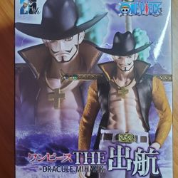 One Piece Dracule Mihawk Anime Figure New