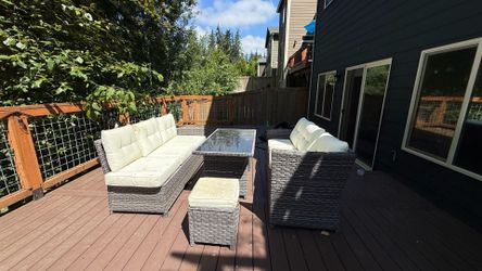 Deck furniture - just in time for summer