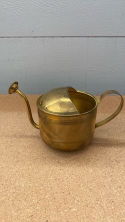 4” Brass Watering Can with Long Spout