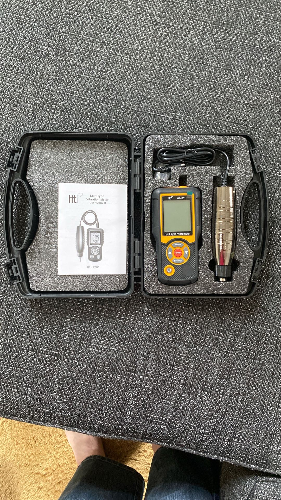 Digital Split Type Vibration Meter