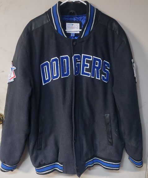 LA Dodgers Leather Jacket
