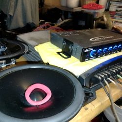 ARC Audio KEQ5 5-Band Parametric Equalizer With Subwoofer PRE-AMP And DVD Input