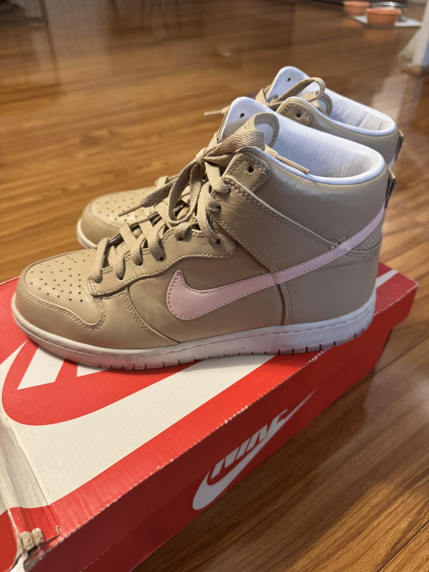 Linen Nike Dunk Hi Size 9.5