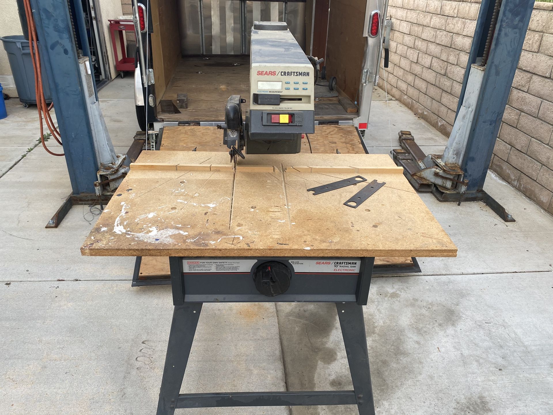 10” Craftsman Electronic Radial Arm Saw for Sale in Highland, CA OfferUp
