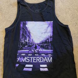 Amsterdam Graphic Tank top Men’s Size 3XL