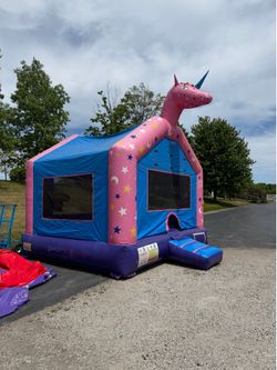Unicorn Bounce House For Sale!