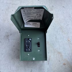 Midwest 20 Amp Backyard Power Outlet U010S010GRP GFI 120v Surface Mount - New