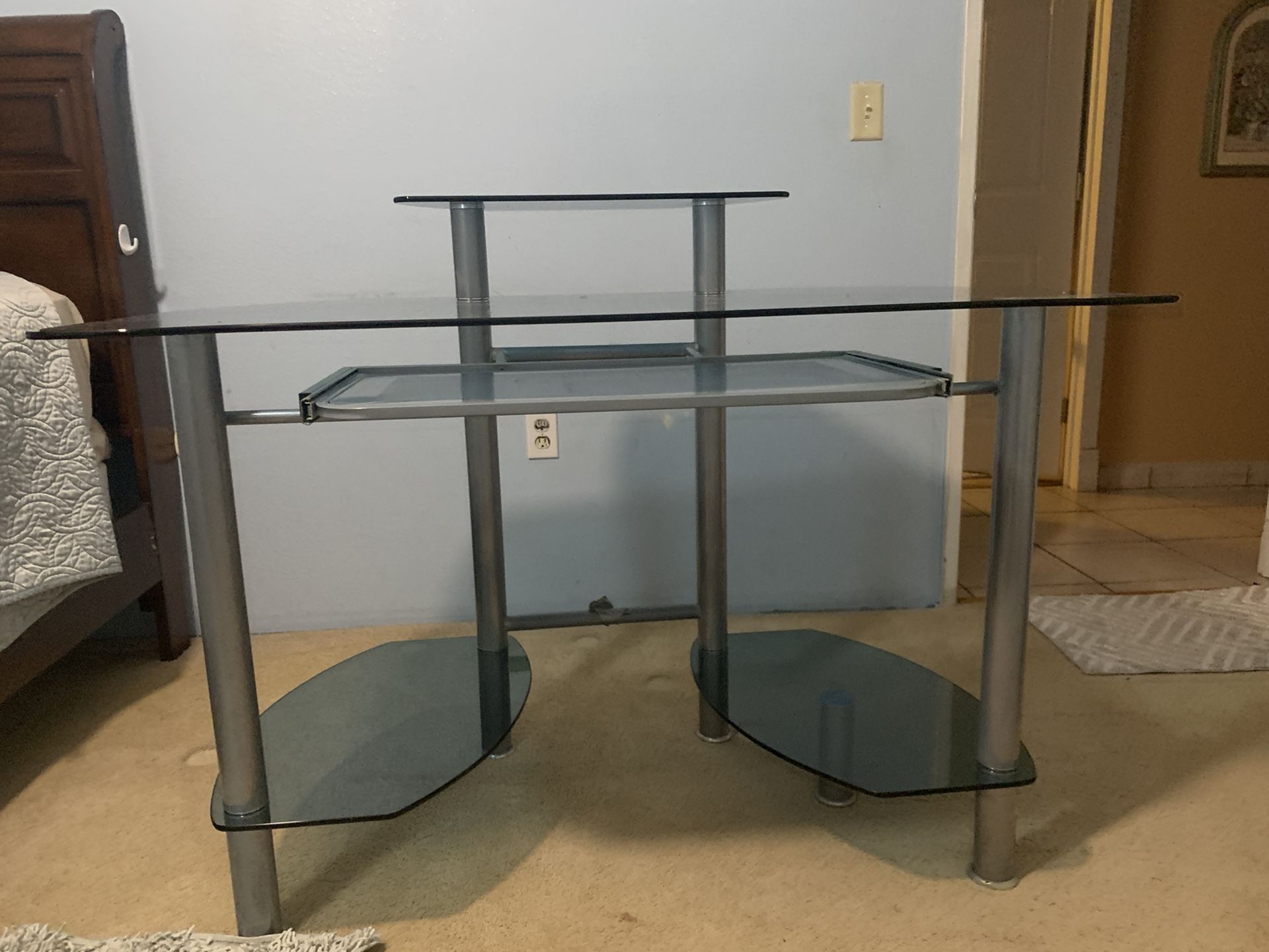 Glass Office Table