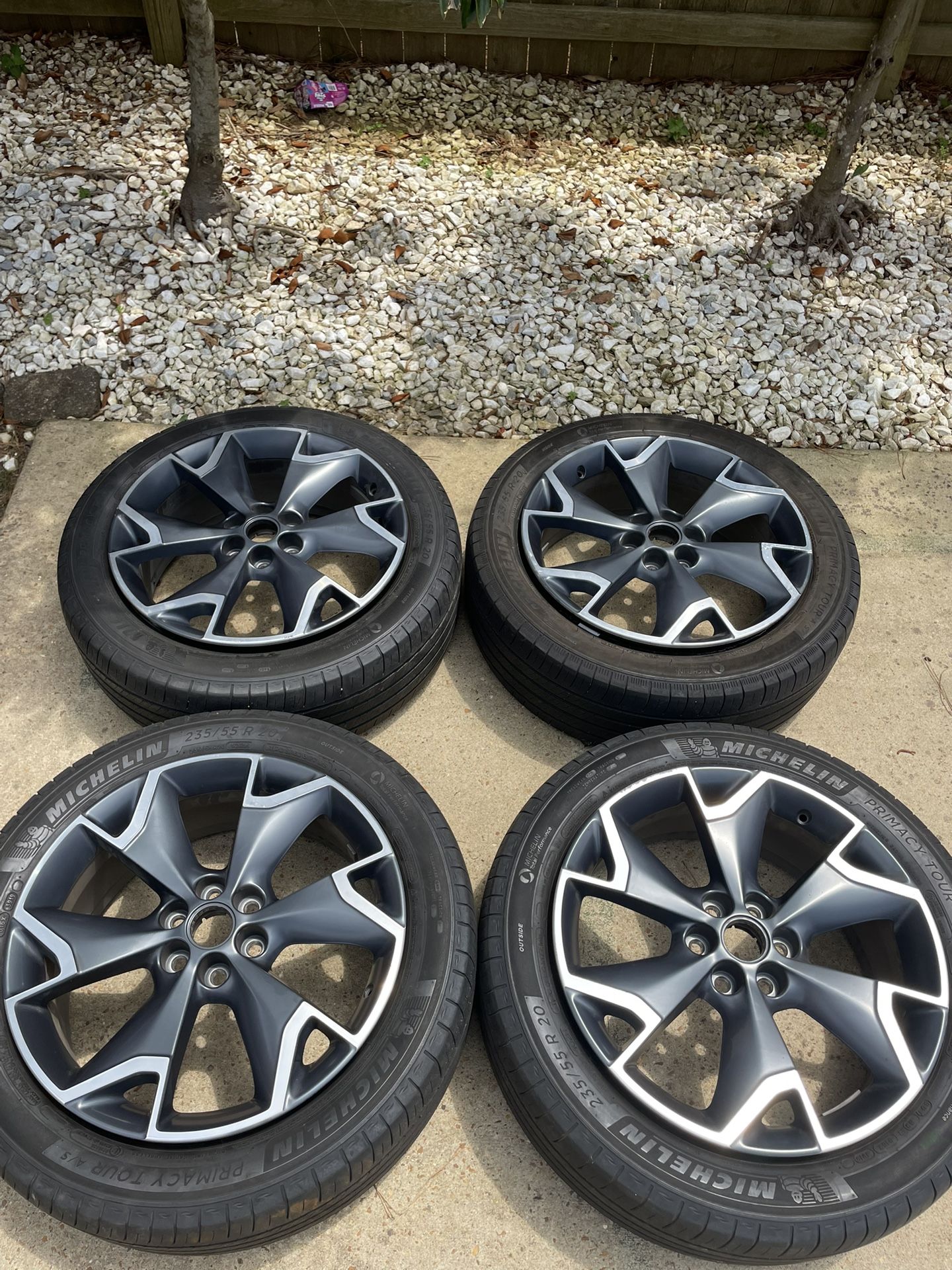 235/55 R20 Factory Blazer Tires And Wheels