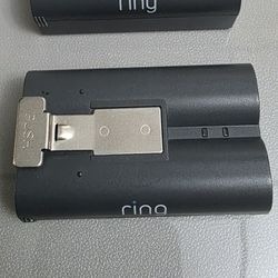 Ring doorbell camera batteries