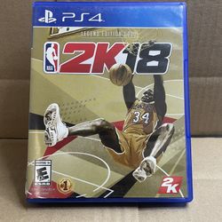 PlayStation 4 Game PS4 NBA 2K18