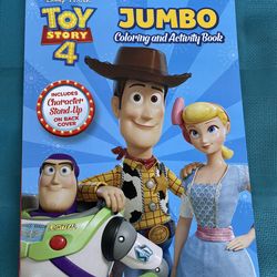Toy Story 4 Jumbo Coloring And Activity Book..