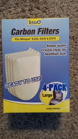 Aquarium carbon filters