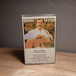 Tony Sauceda Y Fidencio Ayala Cassette (Quiero Cantar)