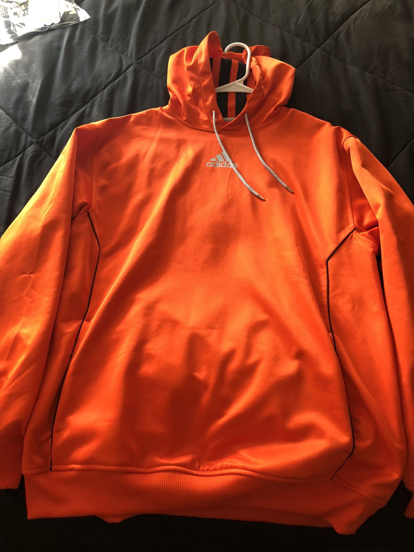 Adidas Neon Orange Sweater