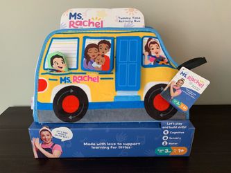 Ms. Rachel Tummy Time Activity Bus (multiple available)