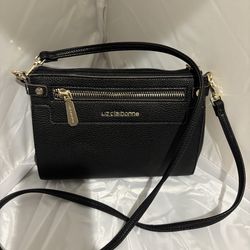 This Liz Claiborne black crossbody purse
