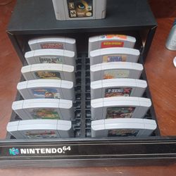 N64, Gamestorage And Games