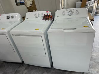 GE Top Load Washer and Dryer Set