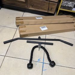 TRICEP PRESS DOWN ATTACHMENTS-3PC