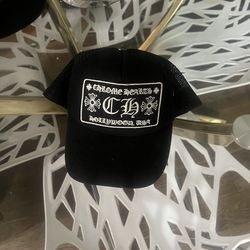 Chrome trucker CD hat