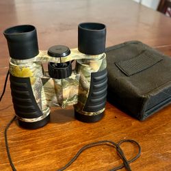 Binoculars Compact with Case & Strap