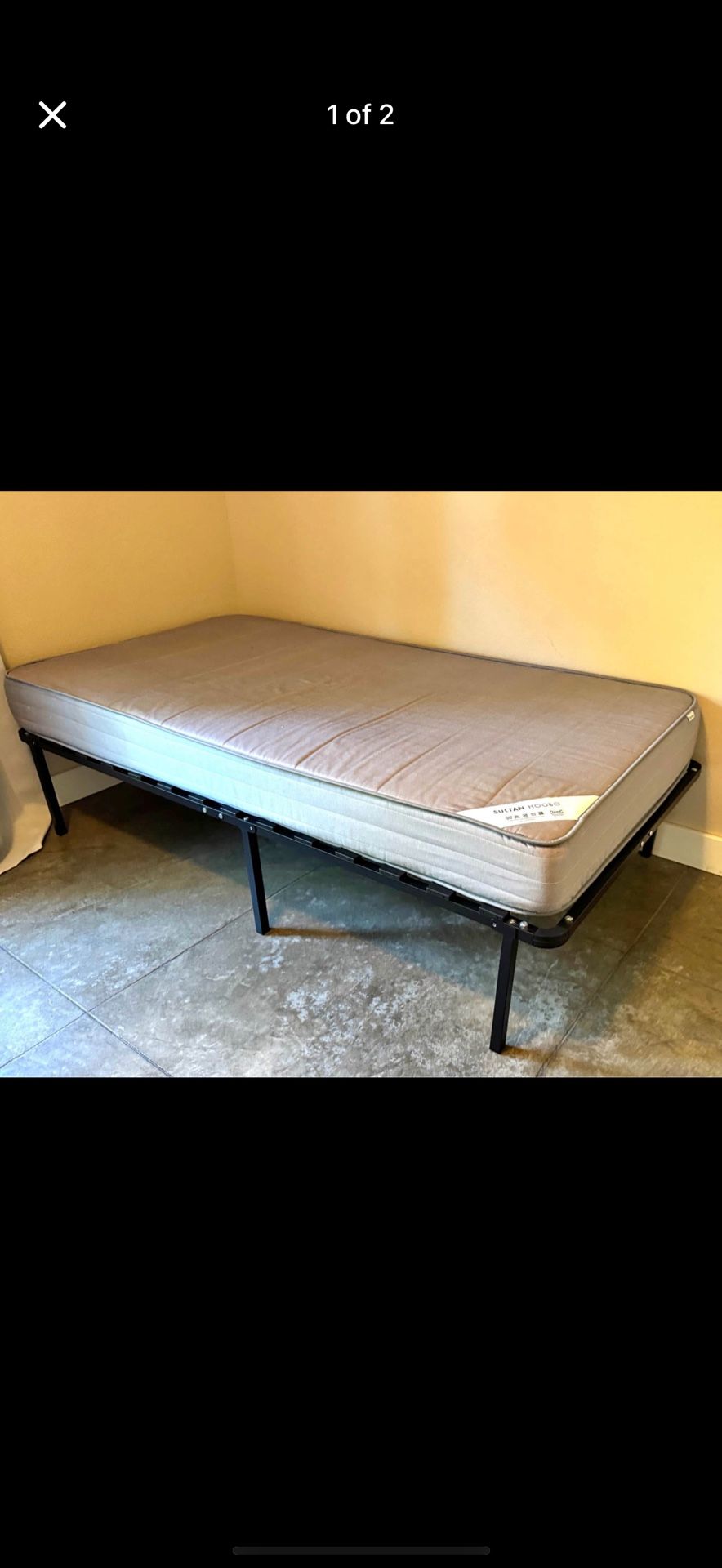 Twin Mattress/bed Frame