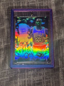Michael Jordan Upper Deck MVP Holographic Trading Card