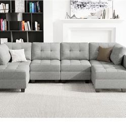 U Shape Sectional Sofa