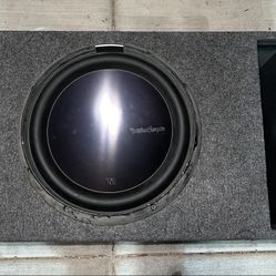 Rockford Fosgate 15” T2 Subwoofer With Ported Box $800