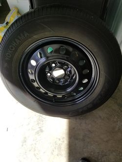 2018 Pacifica tire and rim