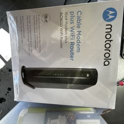 Cable Modem/ WiFi Router 
