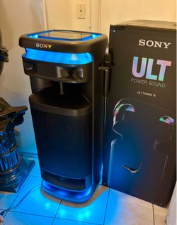 SONY - ULT TOWER 10 Portable Party Speaker - Wireless Bluetooth Speaker, Powerful Bass & 360° Sound